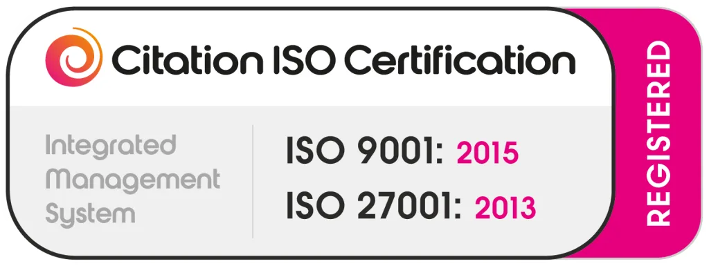 Equinox has a Citation ISO Certification